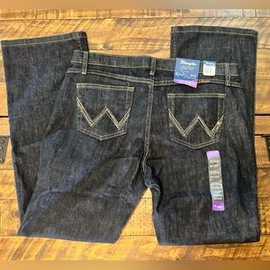 Wrangler Women’s Boot Cut Jeans - Dark Indigo